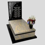 Nagrobek pojedynczy z granitu CK 129 zdjęcie 35