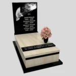 Nagrobek pojedynczy z granitu CK 131 zdjęcie 30