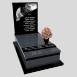 Nagrobek pojedynczy z granitu CK 131 zdjęcie 33