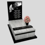 Nagrobek pojedynczy z granitu CK 131 zdjęcie 34