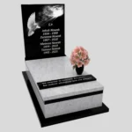 Nagrobek pojedynczy z granitu CK 131 zdjęcie 35