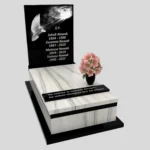 Nagrobek pojedynczy z granitu CK 131 zdjęcie 40