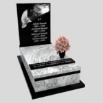 Nagrobek pojedynczy z granitu CK 131 zdjęcie 44