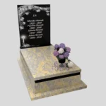 Nagrobek pojedynczy z granitu CK 148 zdjęcie 34