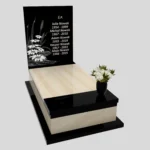 Nagrobek pojedynczy z granitu CK 128 zdjęcie 30