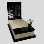 Nagrobek pojedynczy z granitu CK 128 zdjęcie 35