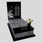 Nagrobek pojedynczy z granitu CK 128 zdjęcie 38