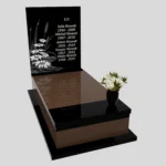 Nagrobek pojedynczy z granitu CK 128 zdjęcie 41