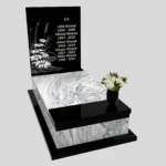 Nagrobek pojedynczy z granitu CK 128 zdjęcie 44