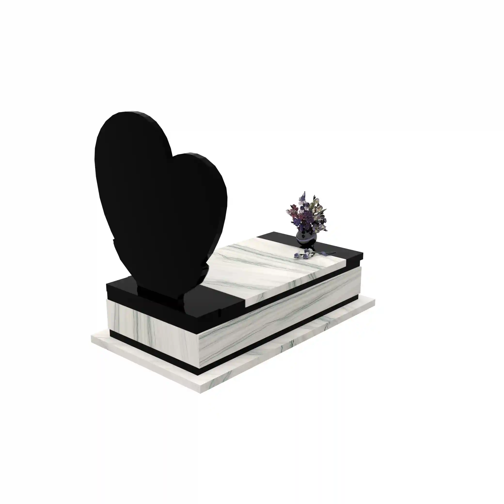 Nagrobek pojedynczy z granitu CK 147+360 – photo №7