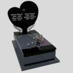 Nagrobek pojedynczy z granitu CK 147 zdjęcie 33