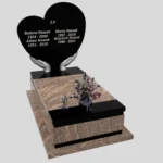 Nagrobek pojedynczy z granitu CK 147 zdjęcie 34