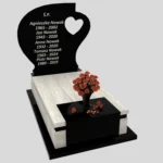 Nagrobek pojedynczy z granitu CK 135 zdjęcie 34