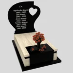 Nagrobek pojedynczy z granitu CK 135 zdjęcie 35