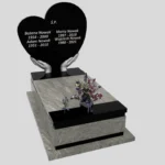 Nagrobek pojedynczy z granitu CK 147 zdjęcie 35