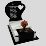 Nagrobek pojedynczy z granitu CK 135 zdjęcie 38