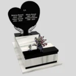 Nagrobek pojedynczy z granitu CK 147 zdjęcie 36