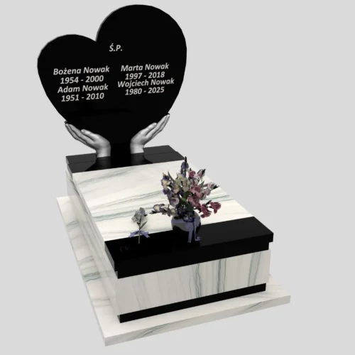 Nagrobki Warszawa-Nagrobek pojedyncze CK 147 wzór 19