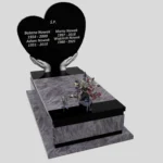 Nagrobek pojedynczy z granitu CK 147 zdjęcie 38