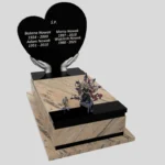 Nagrobek pojedynczy z granitu CK 147 zdjęcie 40