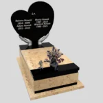 Nagrobek pojedynczy z granitu CK 147 zdjęcie 41