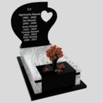 Nagrobek pojedynczy z granitu CK 135 zdjęcie 44