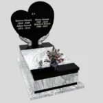 Nagrobek pojedynczy z granitu CK 147 zdjęcie 44