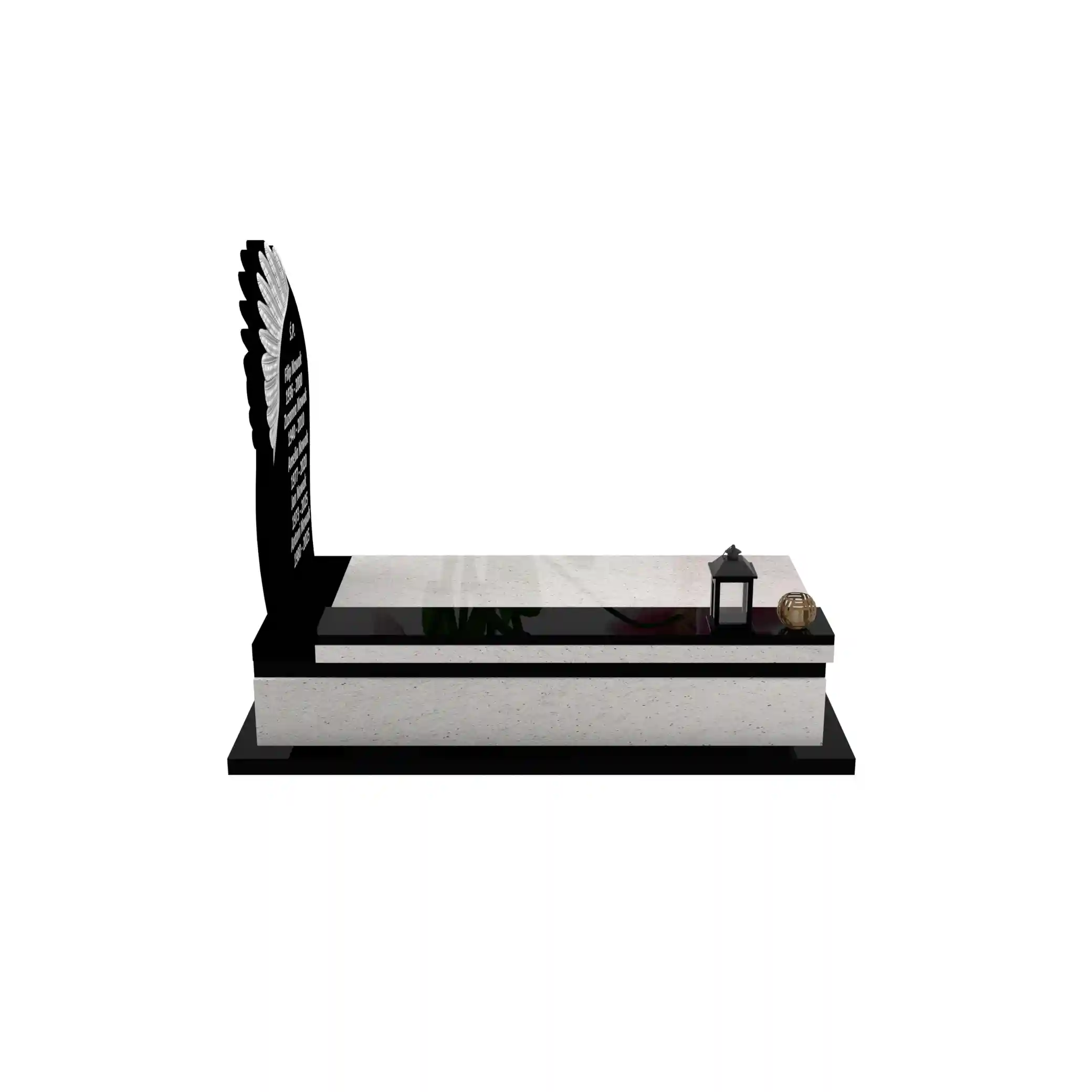 Nagrobek pojedynczy z granitu CK 132+360 – photo №9