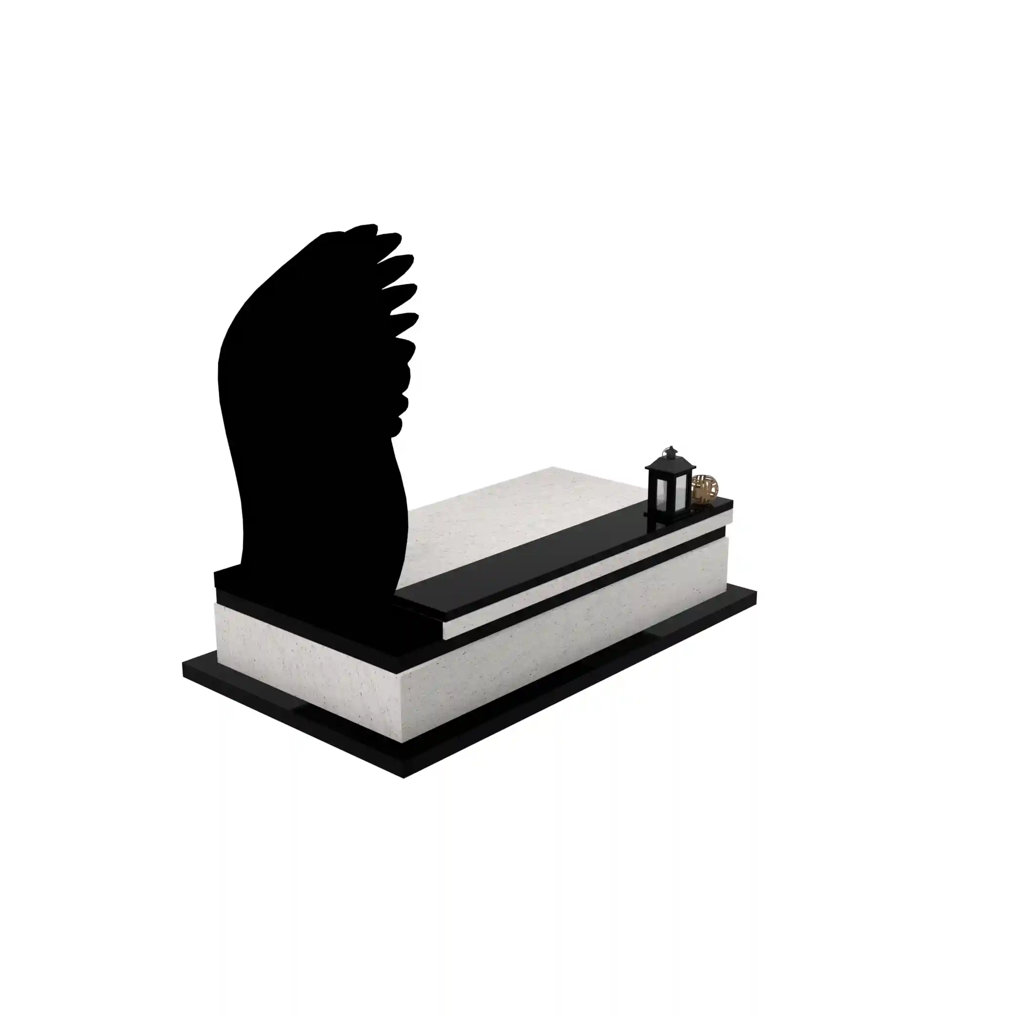 Nagrobek pojedynczy z granitu CK 132+360 – photo №7