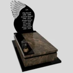 Nagrobek pojedynczy z granitu CK 132 zdjęcie 31