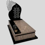 Nagrobek pojedynczy z granitu CK 132 zdjęcie 34