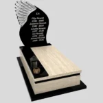 Nagrobek pojedynczy z granitu CK 132 zdjęcie 36