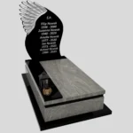 Nagrobek pojedynczy z granitu CK 132 zdjęcie 38