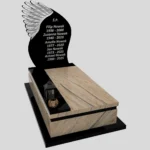 Nagrobek pojedynczy z granitu CK 132 zdjęcie 41