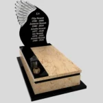 Nagrobek pojedynczy z granitu CK 132 zdjęcie 42