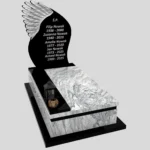 Nagrobek pojedynczy z granitu CK 132 zdjęcie 44