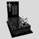 Nagrobek pojedynczy z granitu CK 134 zdjęcie 32