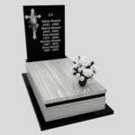 Nagrobek pojedynczy z granitu CK 134 zdjęcie 34