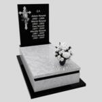 Nagrobek pojedynczy z granitu CK 134 zdjęcie 35