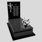 Nagrobek pojedynczy z granitu CK 134 zdjęcie 37