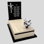 Nagrobek pojedynczy z granitu CK 134 zdjęcie 38