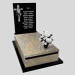 Nagrobek pojedynczy z granitu CK 134 zdjęcie 39