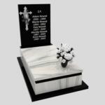 Nagrobek pojedynczy z granitu CK 134 zdjęcie 40