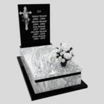 Nagrobek pojedynczy z granitu CK 134 zdjęcie 44