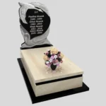 Nagrobek pojedynczy z granitu CK 143 zdjęcie 30