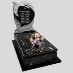 Nagrobek pojedynczy z granitu CK 143 zdjęcie 31