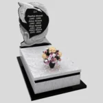 Nagrobek pojedynczy z granitu CK 143 zdjęcie 33