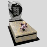 Nagrobek pojedynczy z granitu CK 143 zdjęcie 35