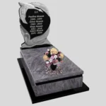 Nagrobek pojedynczy z granitu CK 143 zdjęcie 39