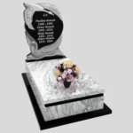 Nagrobek pojedynczy z granitu CK 143 zdjęcie 44